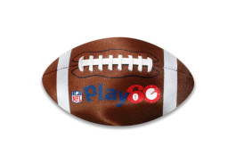 Football Shape Microfiber Cleaning Cloth