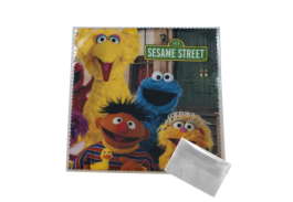6" x 6" Zig-Zag Edge Microfiber Cloth in Pouch