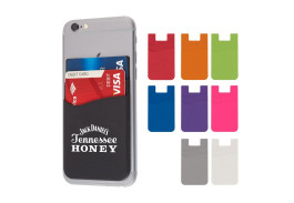 Dual Pocket Silicone Phone Wallet